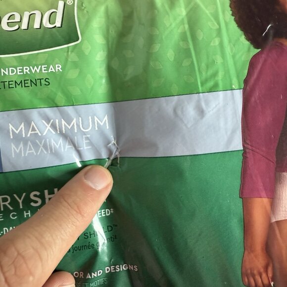 Depend FIT-FLEX Underwear for Women Size: XXL - 22Ct Damaged Package READ* - Picture 14 of 16
